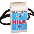 Women Ladies Girls Messenger Bag Cute Stereo Mini Milk Box Design Canvas Shoulders Bag - Oh Yours Fashion - 4