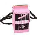 Women Ladies Girls Messenger Bag Cute Stereo Mini Milk Box Design Canvas Shoulders Bag - Oh Yours Fashion - 6