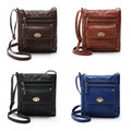 Women Fashion Retro Small Solid Handbag Cross Body Shoulder Bags - Oh Yours Fashion - 1