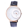 5 Colors Synthetic Leather Strap Analog Quartz Wrist Watch - Oh Yours Fashion - 2