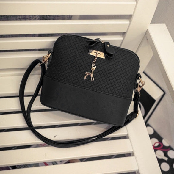 Women Fashion Embossed Leather Messenger Purse Satchel Tote Handbag Shoulder Bag - Oh Yours Fashion - 1