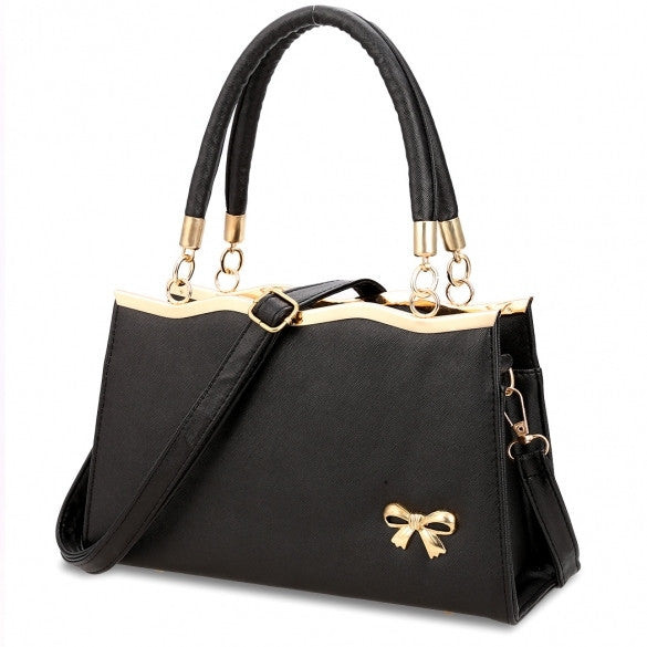 New Women Synthetic Leather Handbag Messenger Satchel Tote Shoulder Bag - Oh Yours Fashion - 2