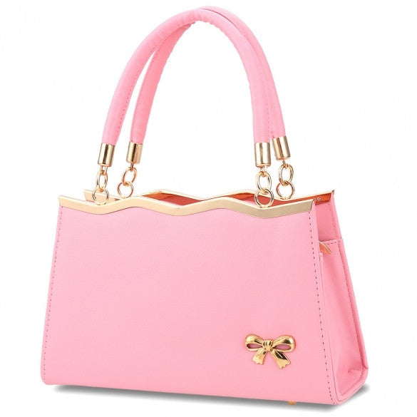 New Women Synthetic Leather Handbag Messenger Satchel Tote Shoulder Bag - Oh Yours Fashion - 4