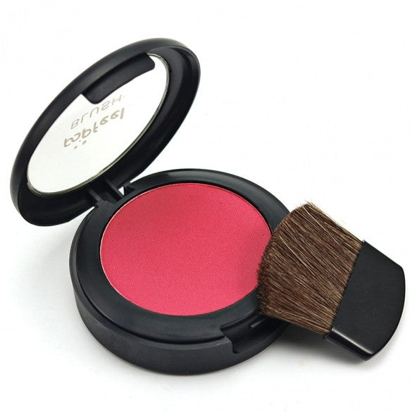 6 Colors Cheek Makeup Blush Bronzer Blusher Makeup Cosmetic With Blush Brush - Oh Yours Fashion - 7