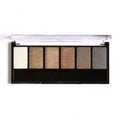 6 Colors Eyeshadow Makeup Cosmetic Matte Shimmer Eye Shadow Palette With Mirror Eye Shadow Sponge - Oh Yours Fashion - 2