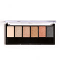 6 Colors Eyeshadow Makeup Cosmetic Matte Shimmer Eye Shadow Palette With Mirror Eye Shadow Sponge - Oh Yours Fashion - 7