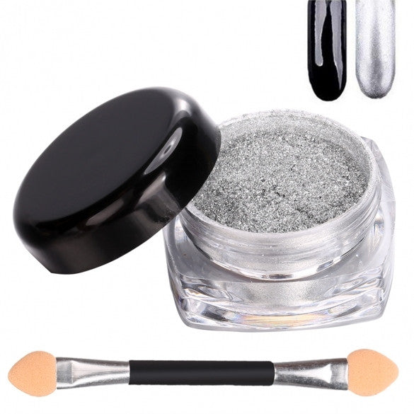 New Glitter Mirror Chrome Effect Dust Shimmer Nail Art Powder - Oh Yours Fashion - 9