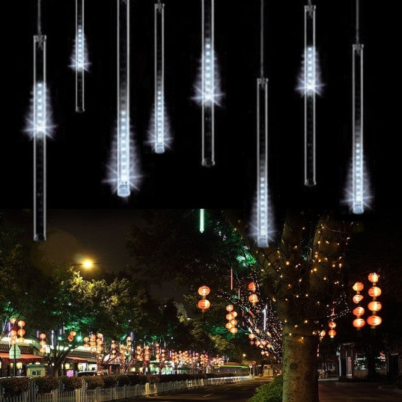 New 50CM Meteor Shower Rain Tubes LED Light For festival Wedding Garden Decoration - Oh Yours Fashion