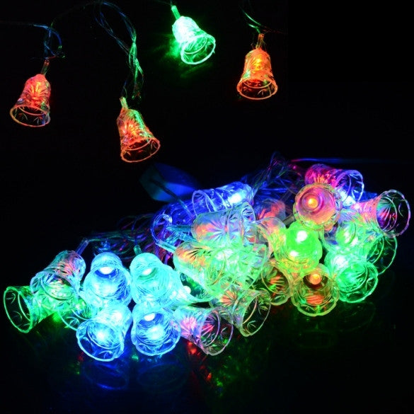 New 5M 28 LED Small Bell String Fairy Light festival Party Wedding Decoration - Oh Yours Fashion - 1