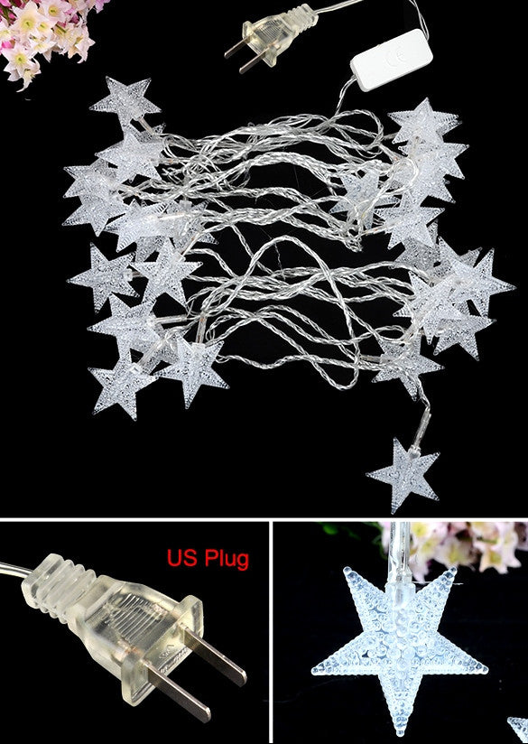 New 5M 28 LED Pentagram String Fairy Light festival Party Wedding Decoration - Oh Yours Fashion - 1