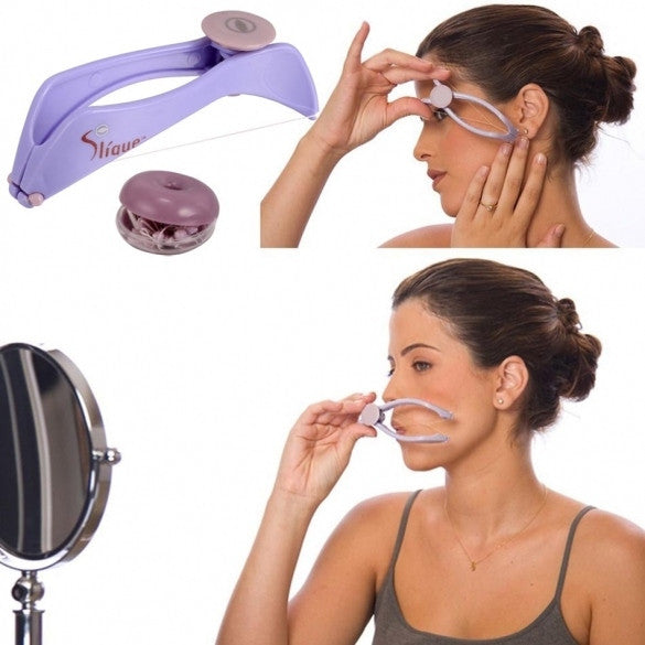Womens Beauty Tool Manually Threading Face Facial Spa Hair Remover Epilator Hait Tools Set - Oh Yours Fashion - 7