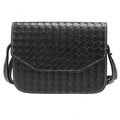 Fashion Women Weave Pattern Small Handbag One Shoulder Messenger Bag Flap Bag - Oh Yours Fashion - 2