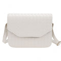 Fashion Women Weave Pattern Small Handbag One Shoulder Messenger Bag Flap Bag - Oh Yours Fashion - 5