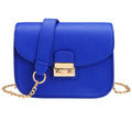 New Fashion Women Synthetic Leather Mini Chain Handbag Shoulder Bag - Oh Yours Fashion - 3