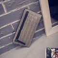 New Women Long Wallet Synthetic Leather Clutch Plaid Soft Pure Color Casual OL Business Purse - Oh Yours Fashion - 2