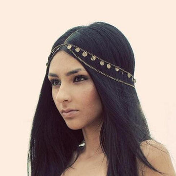 Super Shiny Piece Of Chain Tassel Hair Accessories - Oh Yours Fashion - 1