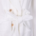Long Sleeve Wrap Pocket Bodycon Blazer Dress
