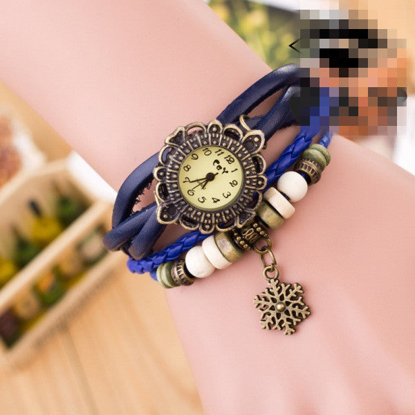 Fashion Snowflake Multilayer Watch - Oh Yours Fashion - 3