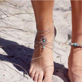 National Style Hollow Out Droplets Anklet - Oh Yours Fashion - 1