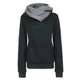Long Sleeves High Neck Hoodies - OhYoursFashion - 3