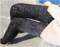 Burnt Out Leggings Pencil Legging Tights - OhYoursFashion - 2